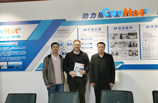 科好特公司迎接俄羅斯客戶參觀考察，洽談合作