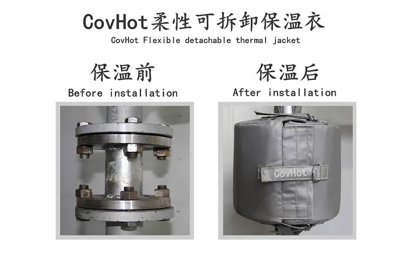 COVHOT?柔性可拆卸式<a href=http://www.shchangli.com.cn/e/tags/?tagname=%E4%BF%9D%E6%B8%A9%E8%A1%A3 target=_blank class=infotextkey>保溫衣</a>,蒸汽系統(tǒng)節(jié)能,節(jié)能保溫